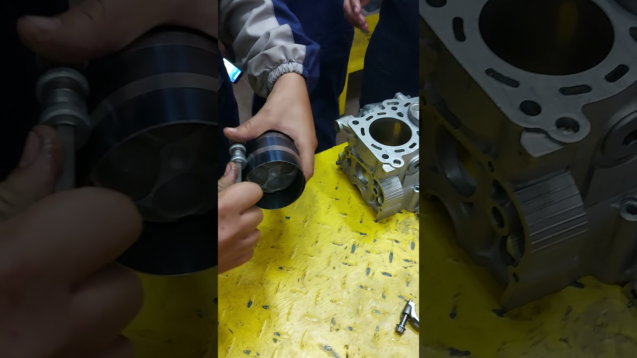Montá anillos y pistón sin dañarlos